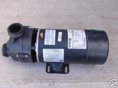 1 HP Spa Pump - UltraJet (Balboa) Ultima 110v-120v, 2 speed