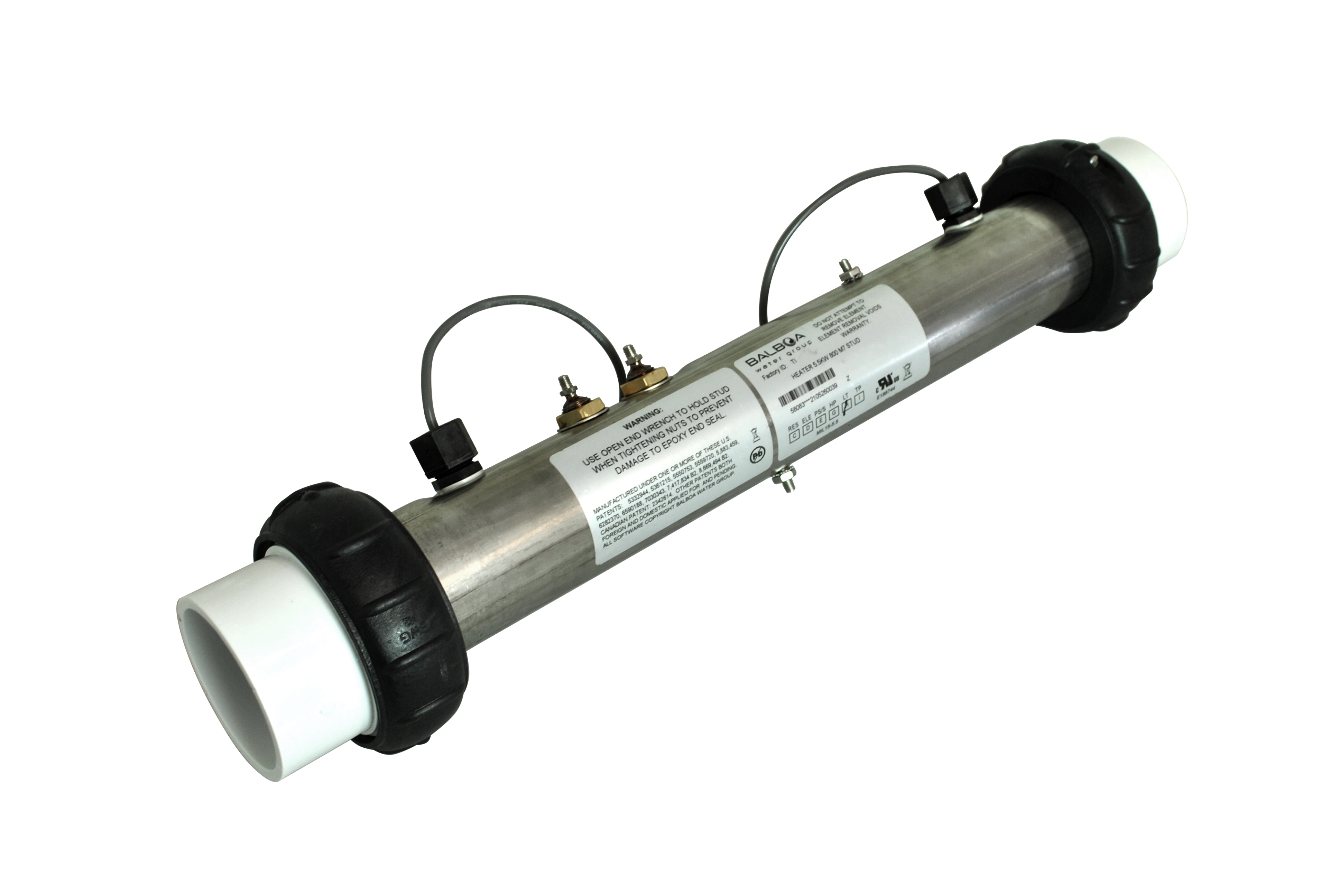 Balboa 5.5 Kw Heater Tube assembly + sensors PN G7512 replaces 58083