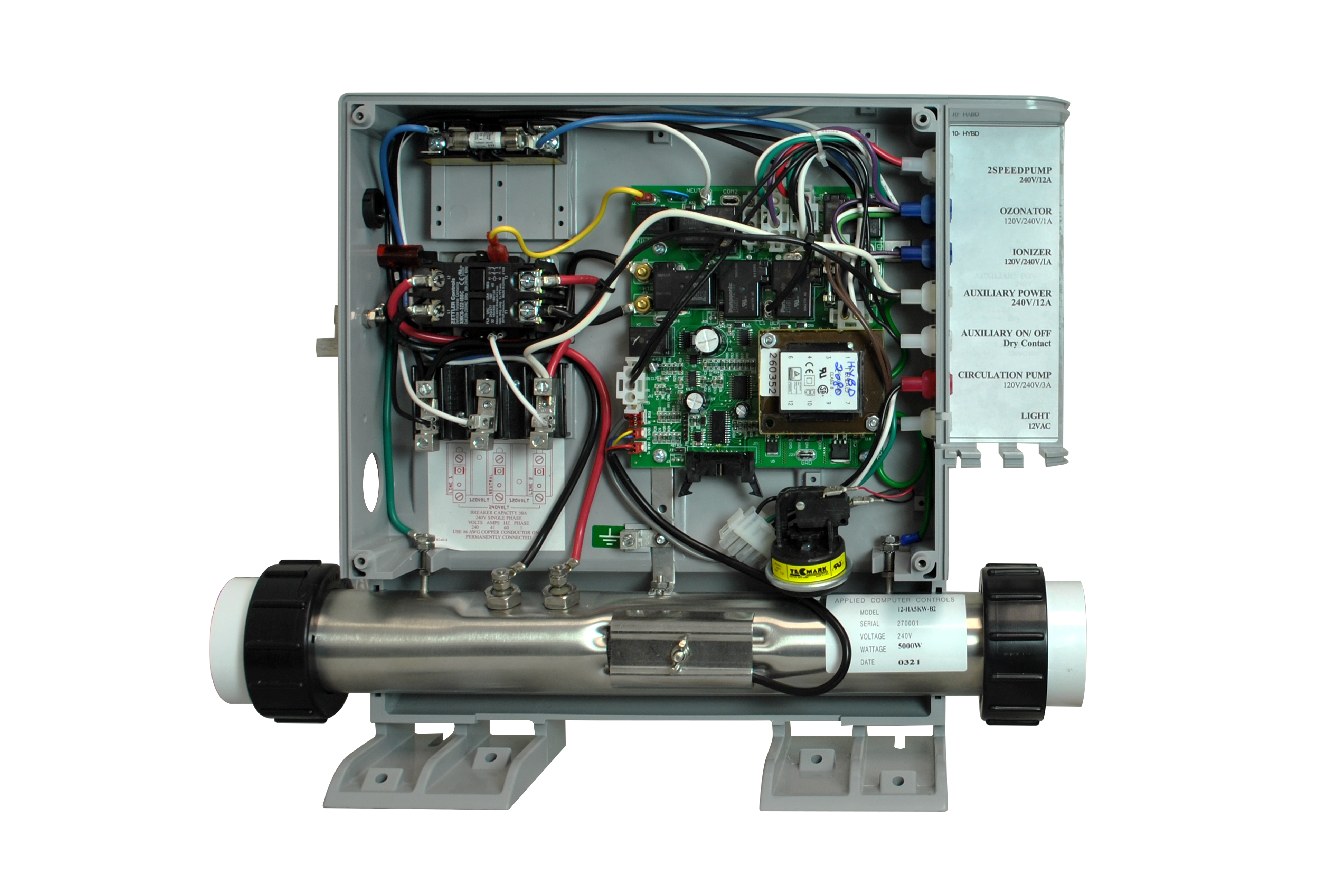ACC Hot Tub Heater Internals 