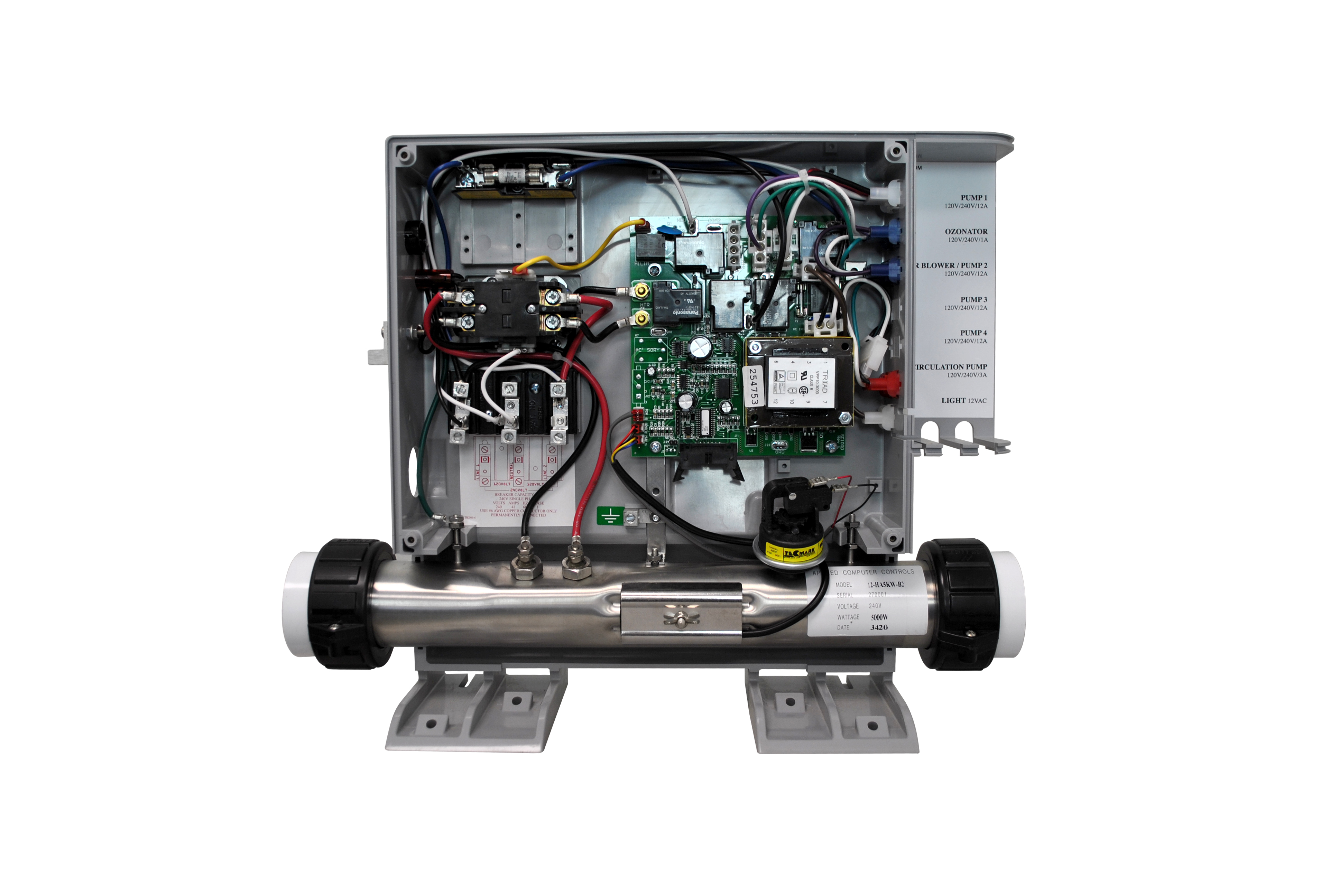 ACC Hot Tub Heater Internals 