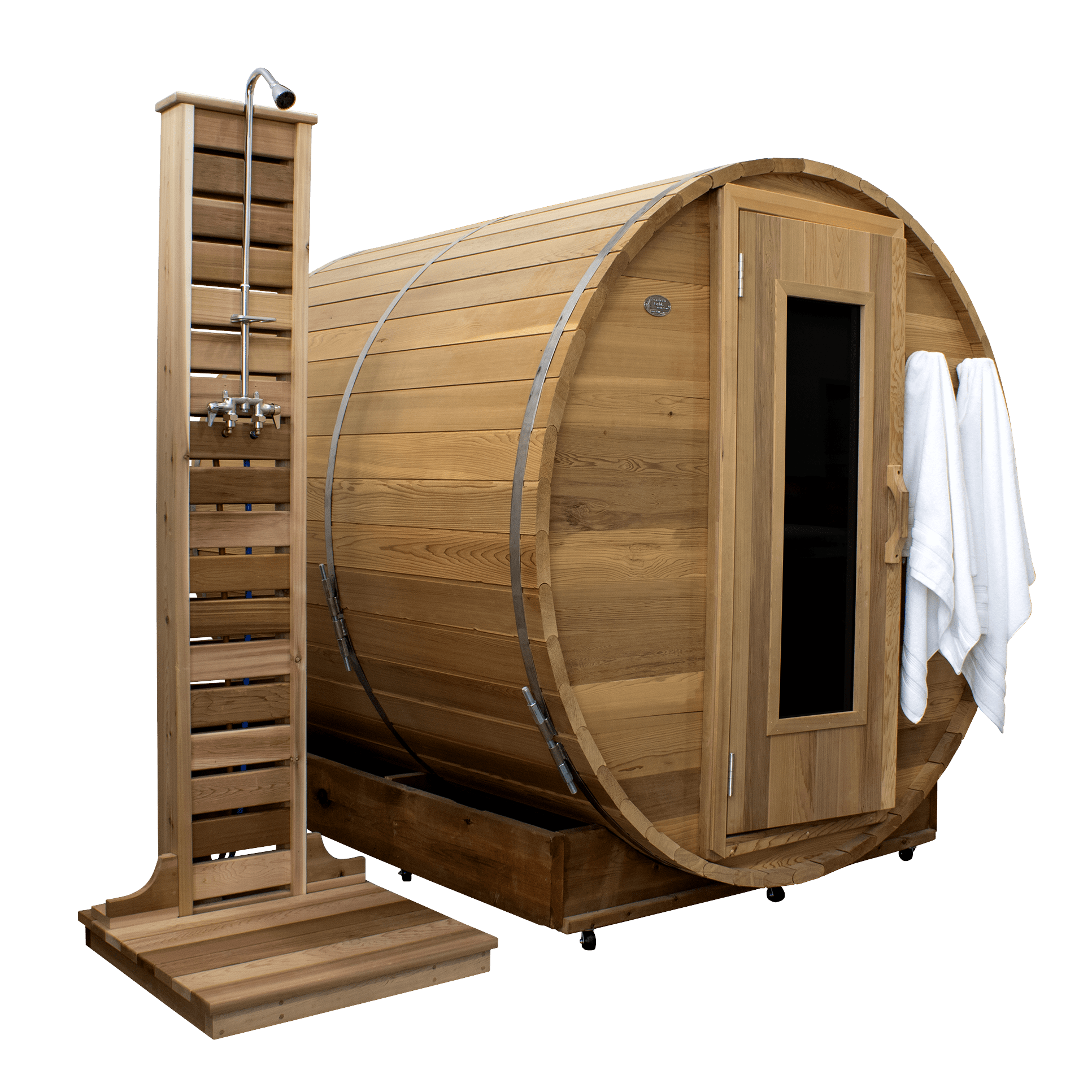 Red Cedar Outdoor Shower