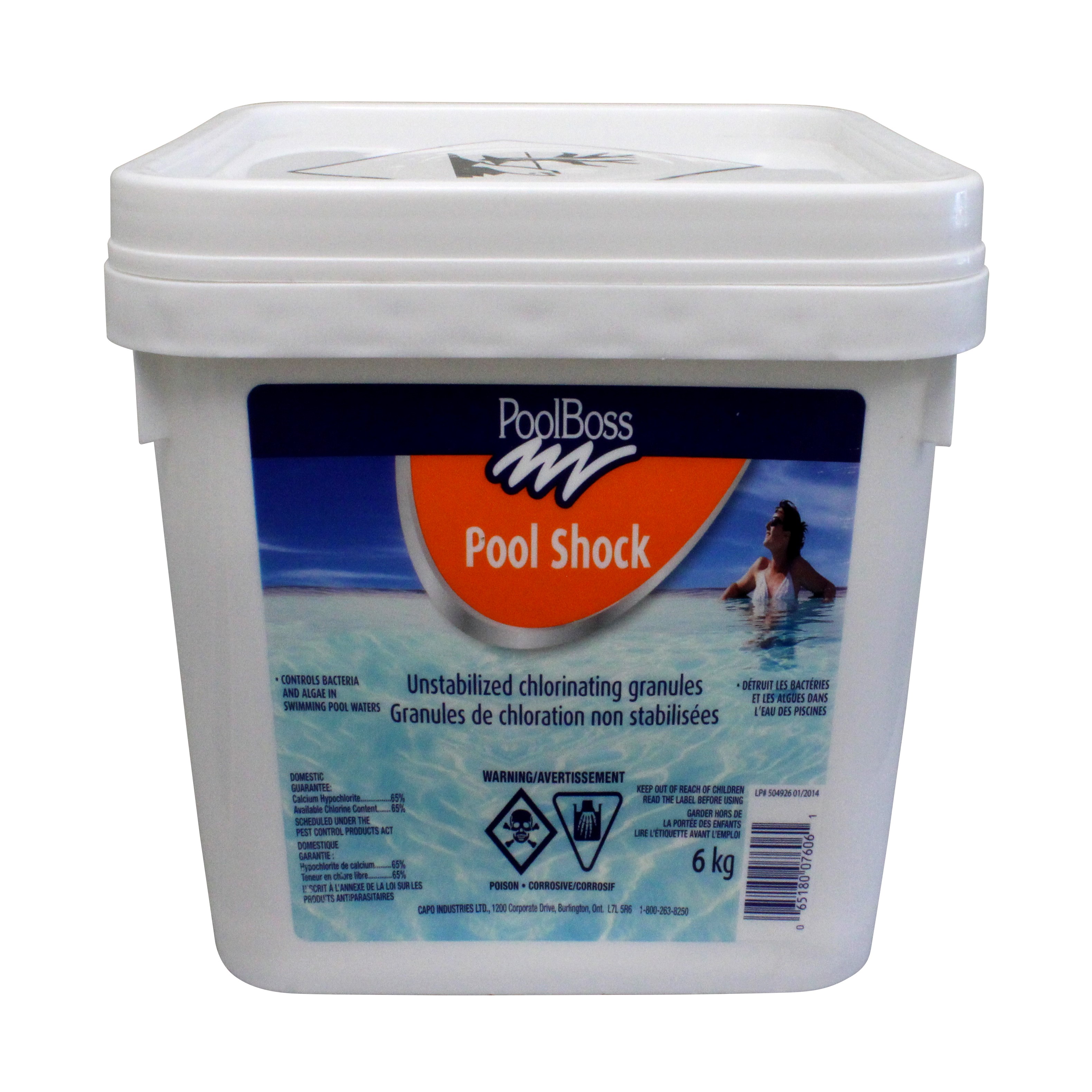 Pool Shock chlorinating granules