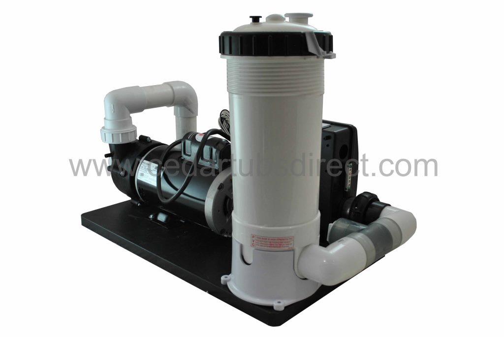 Balboa Spa System - 4 HP Pump, 5.5 Kw Heater, 50 ft