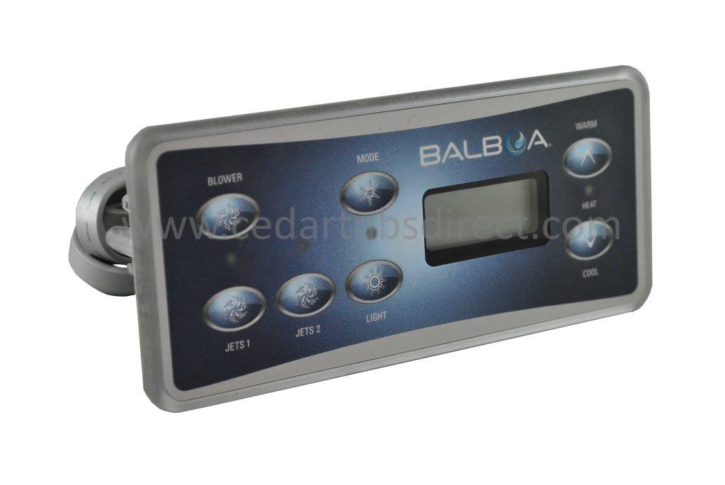 Balboa VL701S Rectangular Serial Panel PN 53189-0