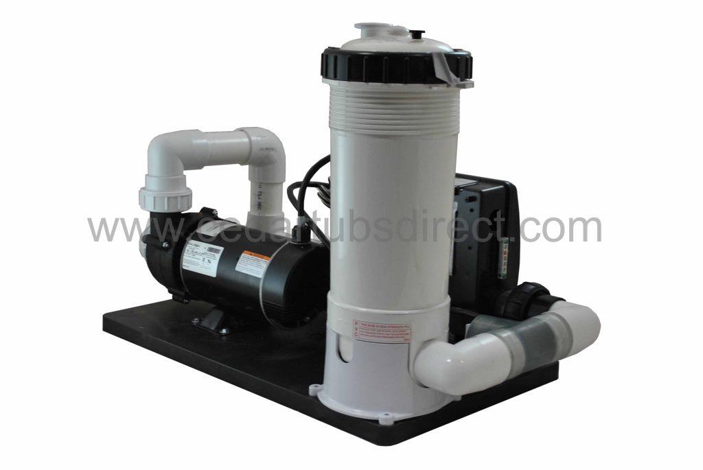 Balboa Spa System - 1.5 HP Pump, 5.5 Kw Heater, 50 ft