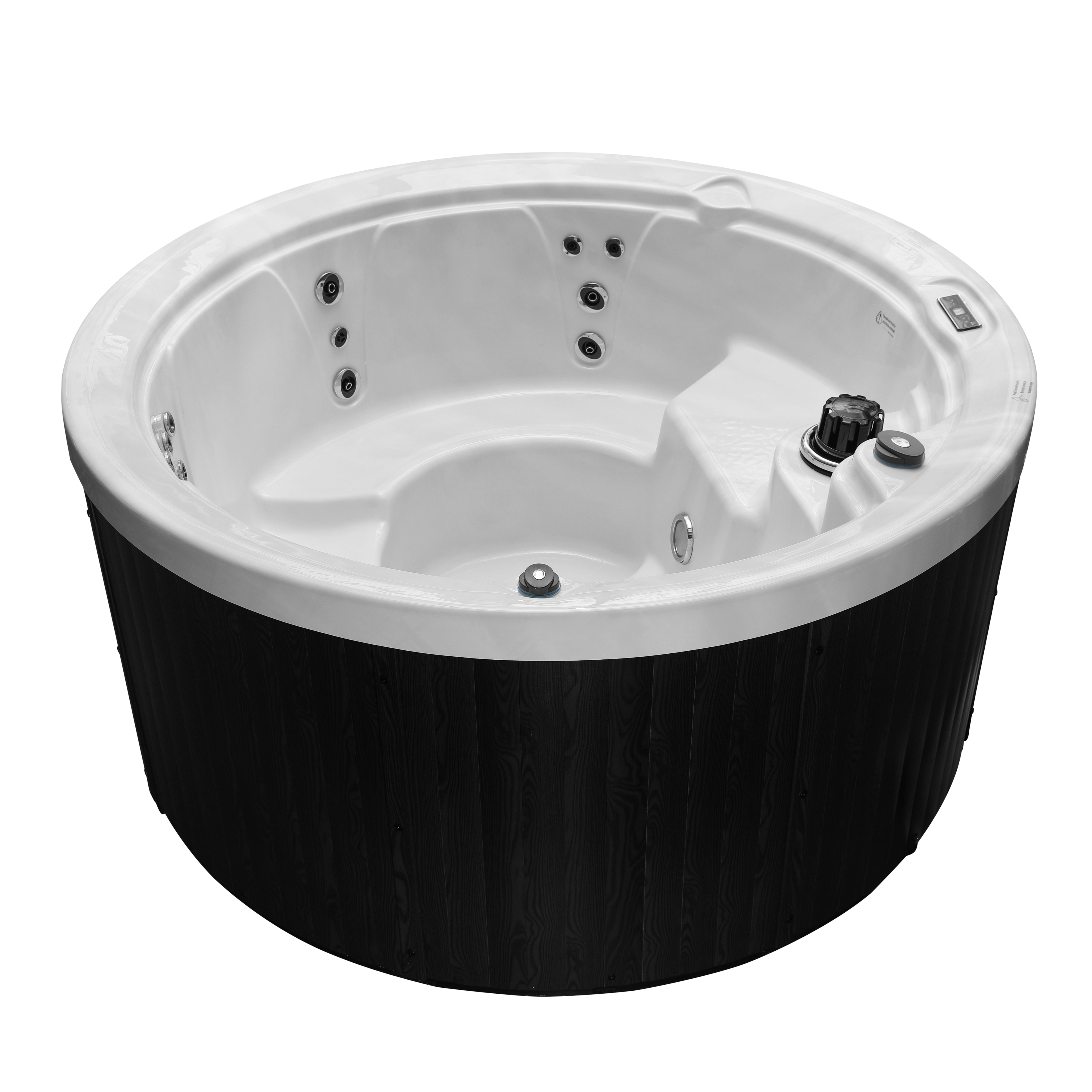 Northern Lights Hybrid Spas - Australis Electric Round Hot Tub - Hybrid Ready
