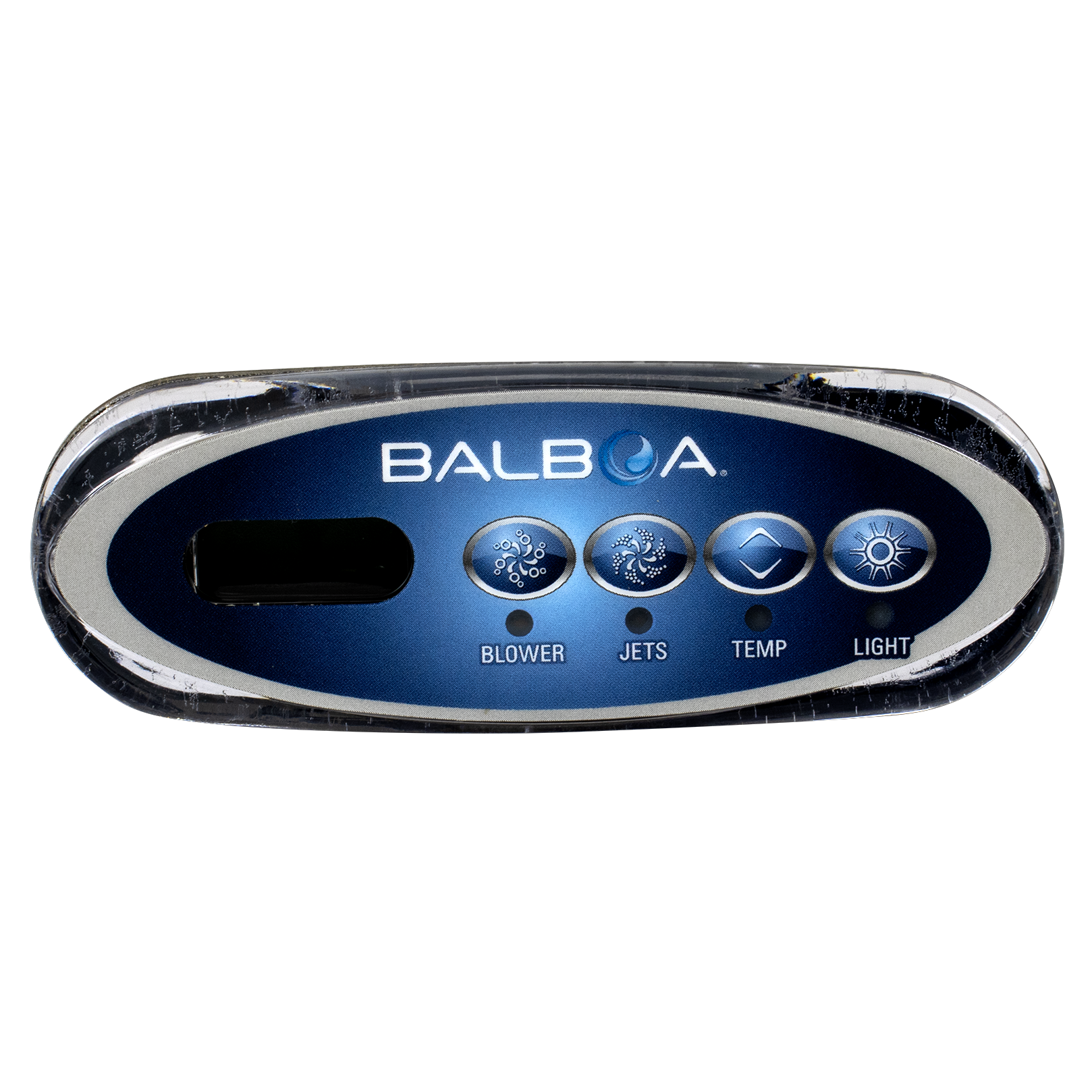 Balboa VL200 min-oval LCD Light Duplex Jets 4-button Panel