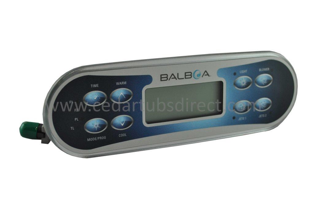 Balboa ML700 LCD 8-Button Panel PN 52649-01