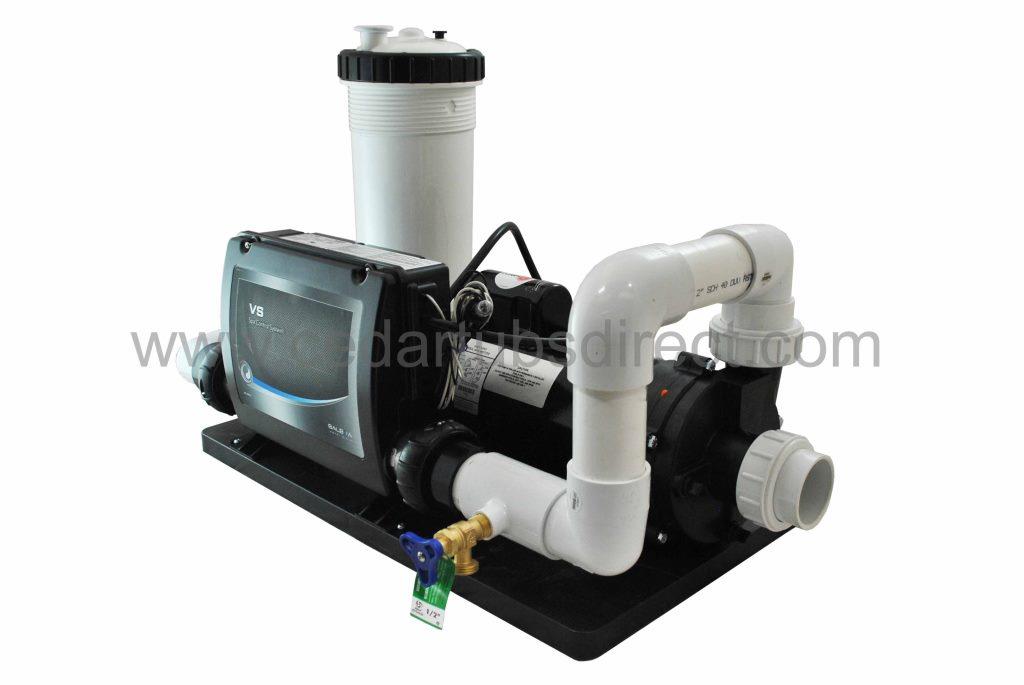 Balboa Spa System - 4 HP Pump, 5.5 Kw Heater, 50 ft
