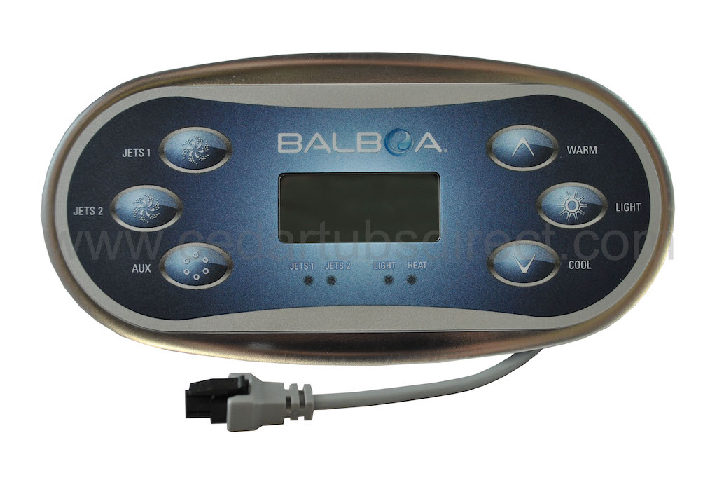 Balboa TP600 LCD 6-Button Panel PN 50335-08
