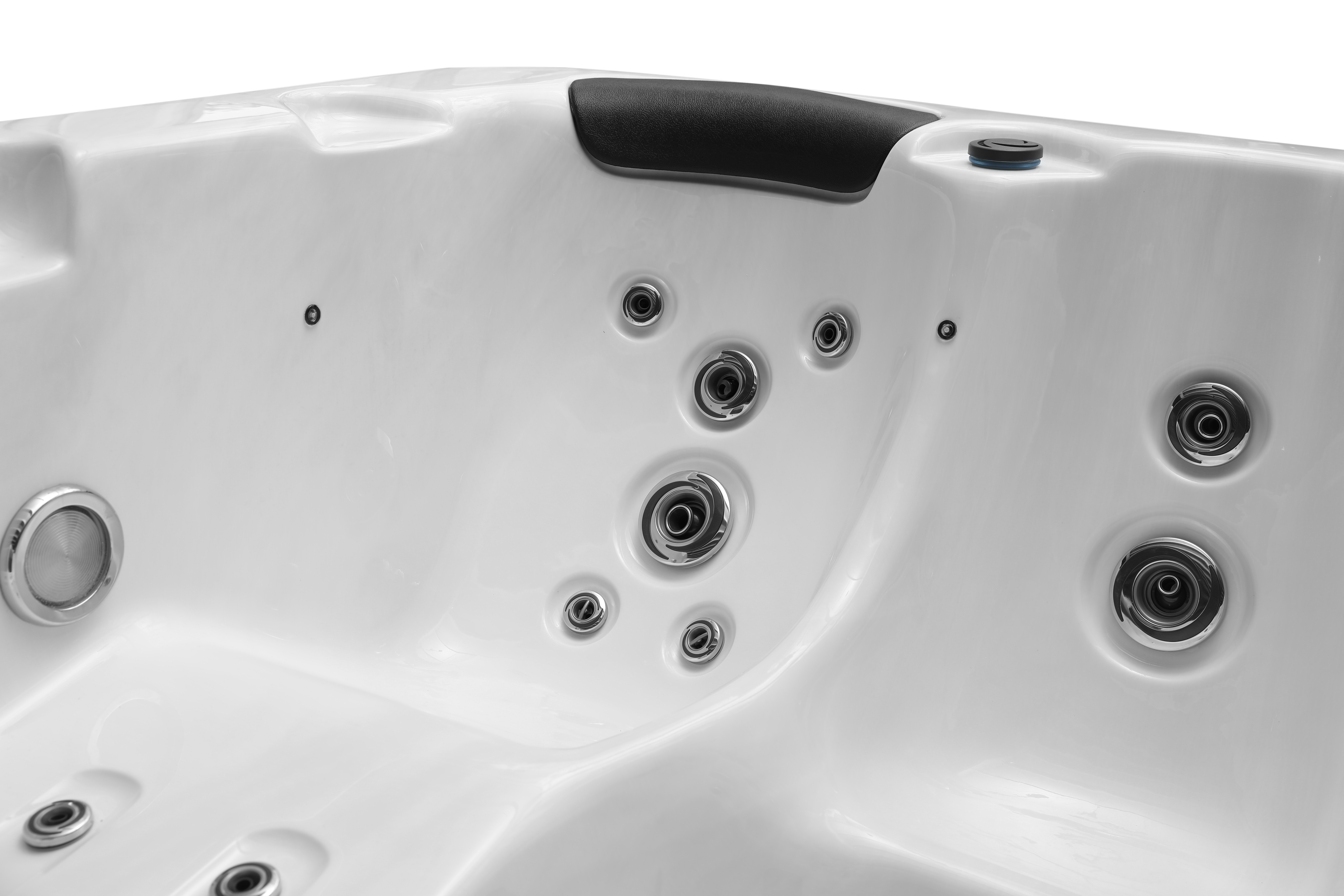 Northern Lights Hybrid Spas - Borealis Electric Square Hot Tub - Hybrid Ready