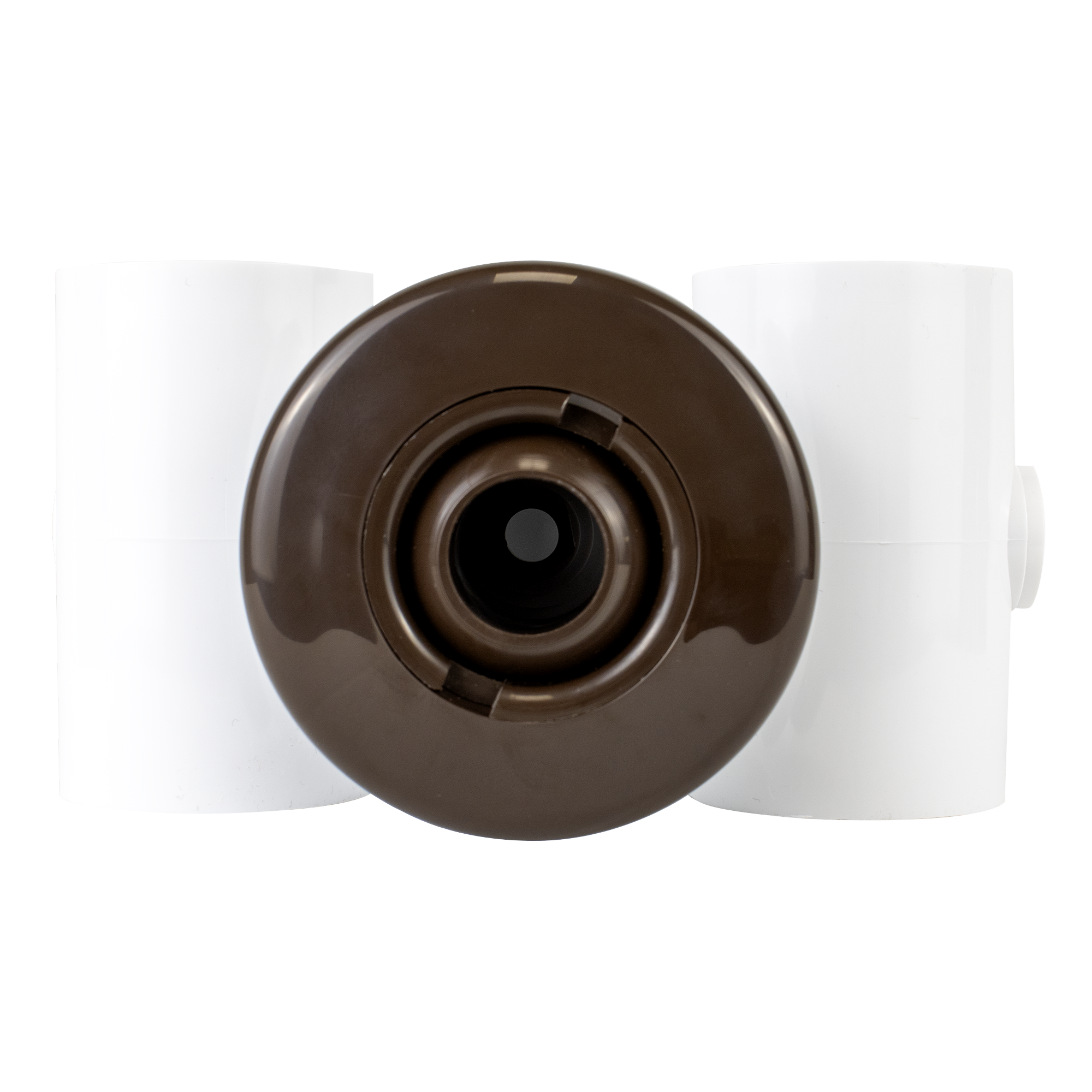 Extended Hydro Jet Assembly Wall Fitting 1.5" - Brown