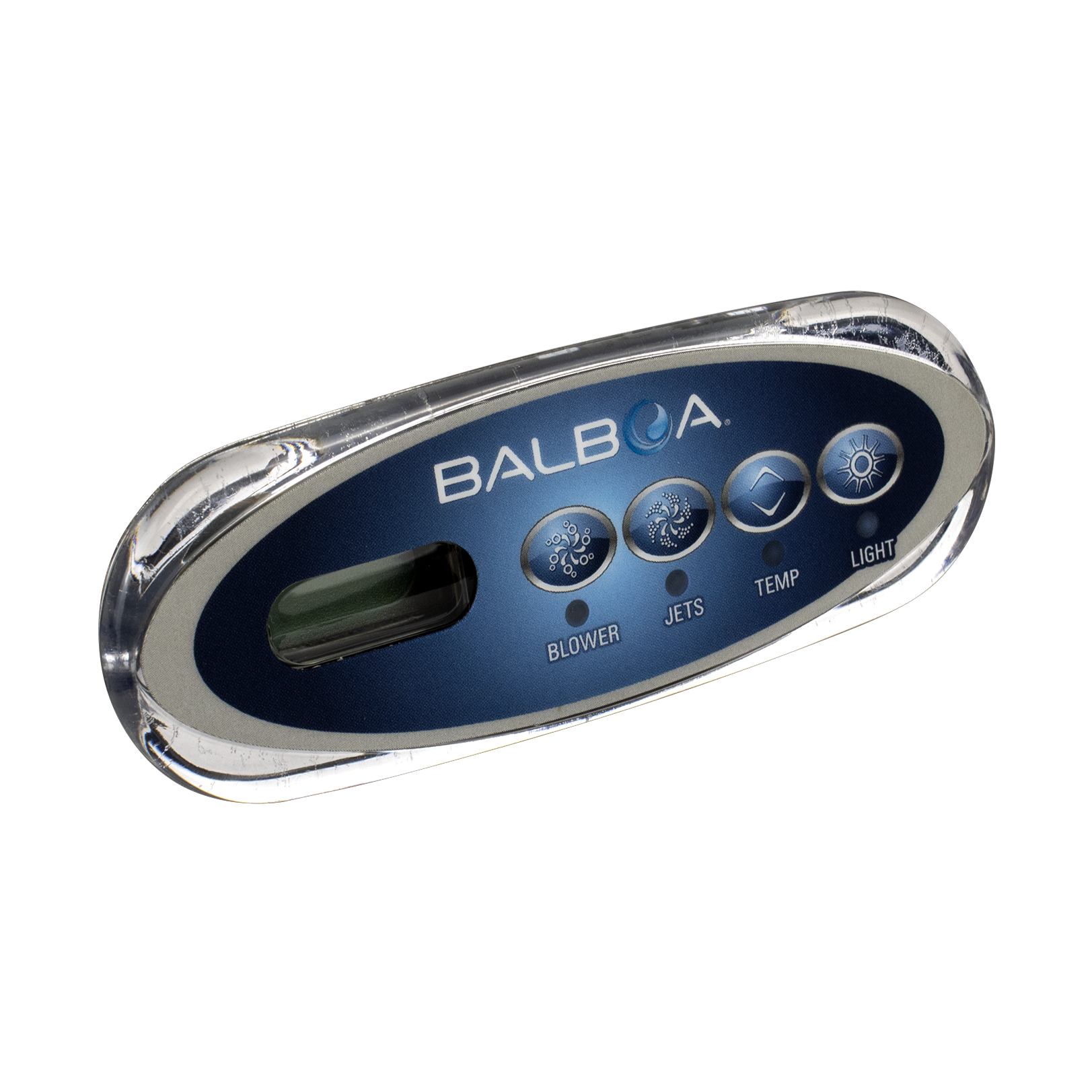 Balboa VL200 min-oval LCD Light Duplex Jets 4-button Panel
