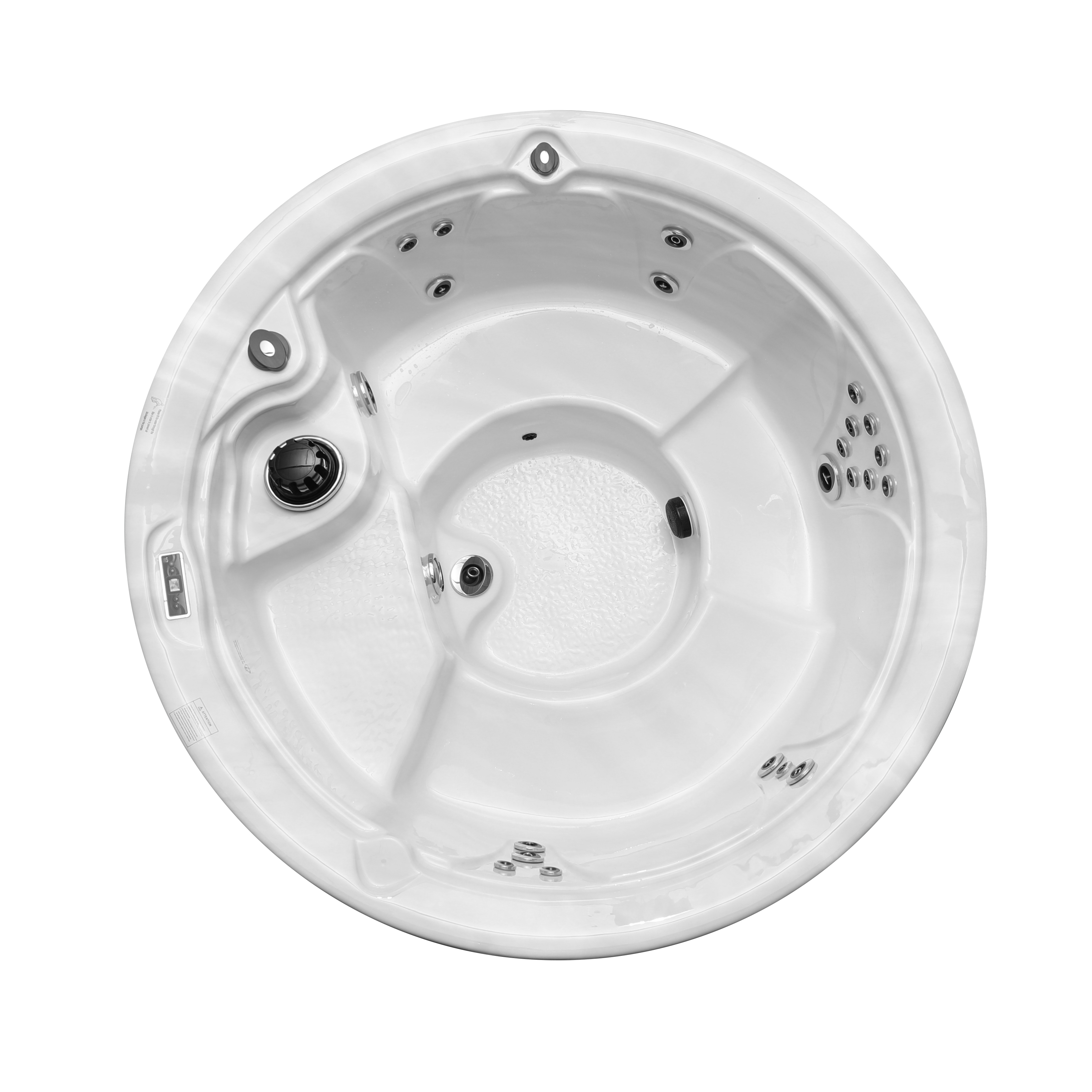 Northern Lights Hybrid Spas - Australis Electric Round Hot Tub - Hybrid Ready