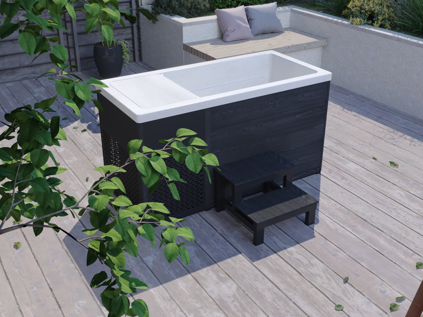 Polar Hot Tubs - Polaris Soaker Tub - Heat and Chill