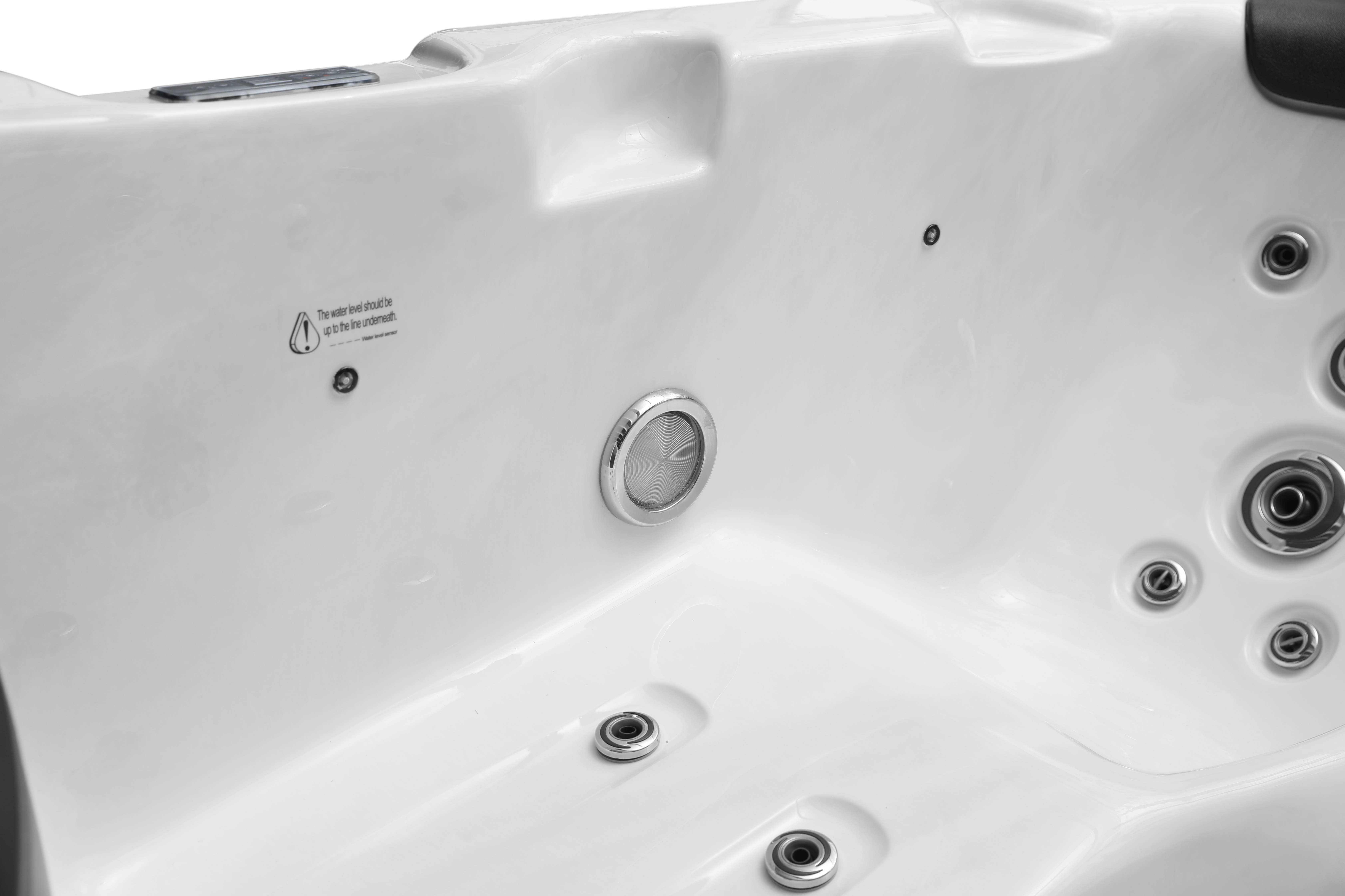 Northern Lights Hybrid Spas - Borealis Electric Square Hot Tub - Hybrid Ready