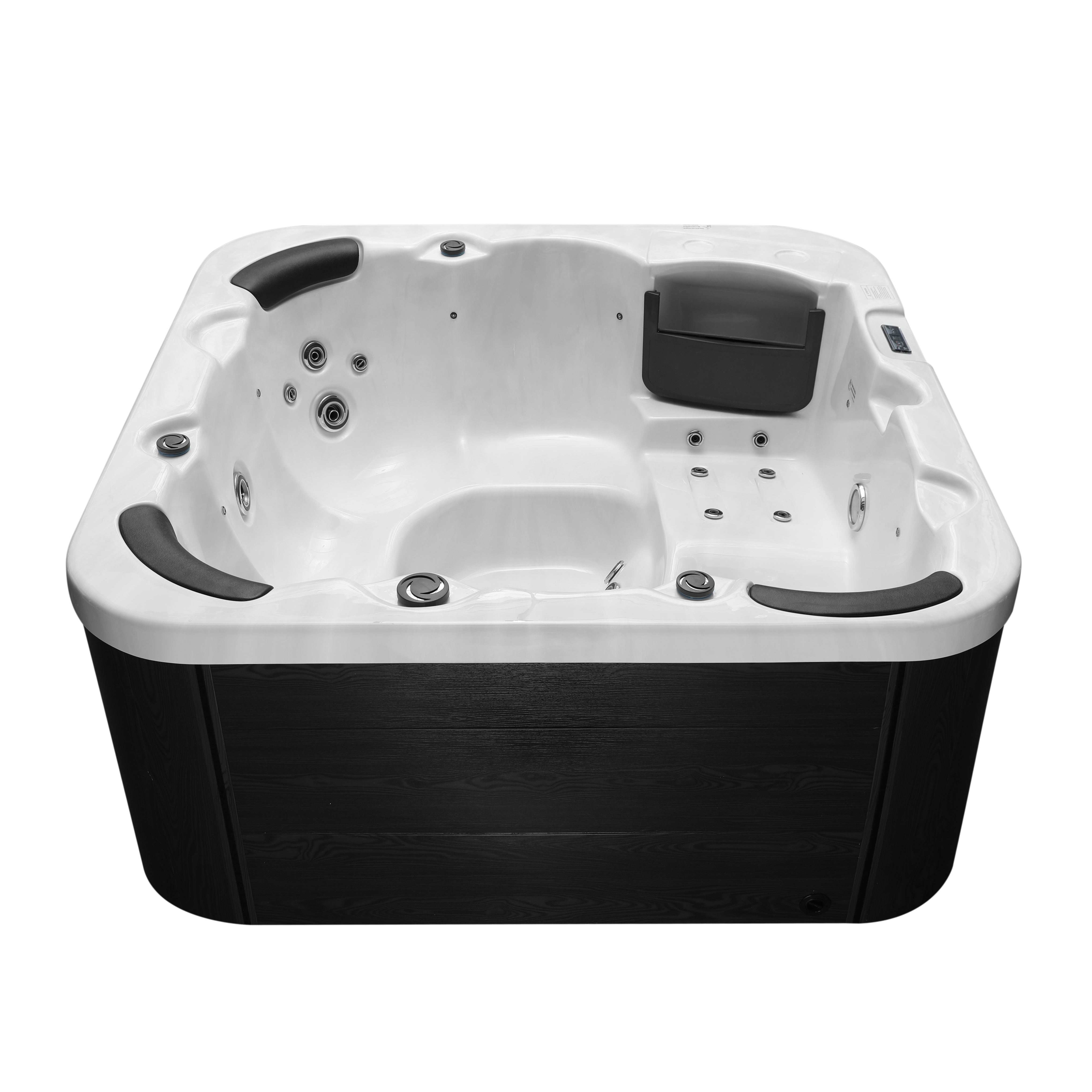 Polar Hot Tubs - Borealis Electric Square Hot Tub - Hybrid Ready