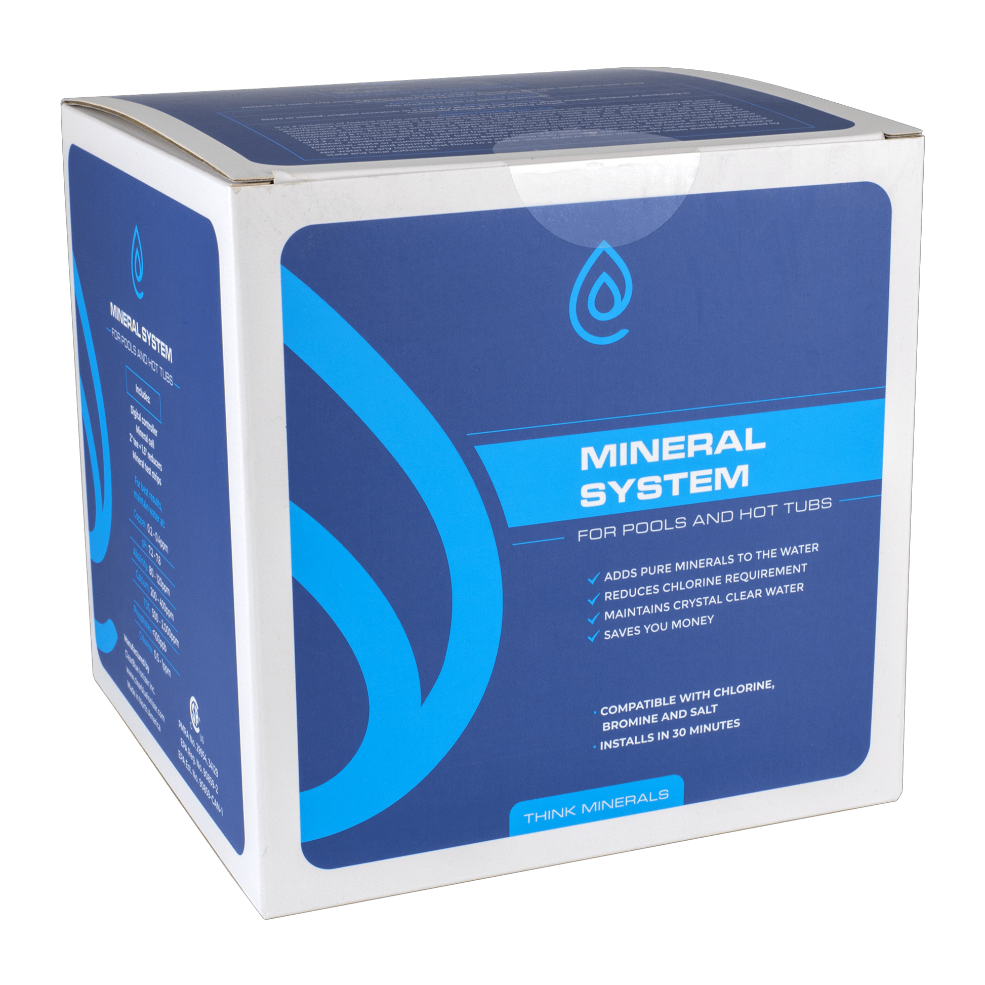ClearBlue Mineral Spa & Hot Tub Ionizer CBI-350P-SA 120/240
