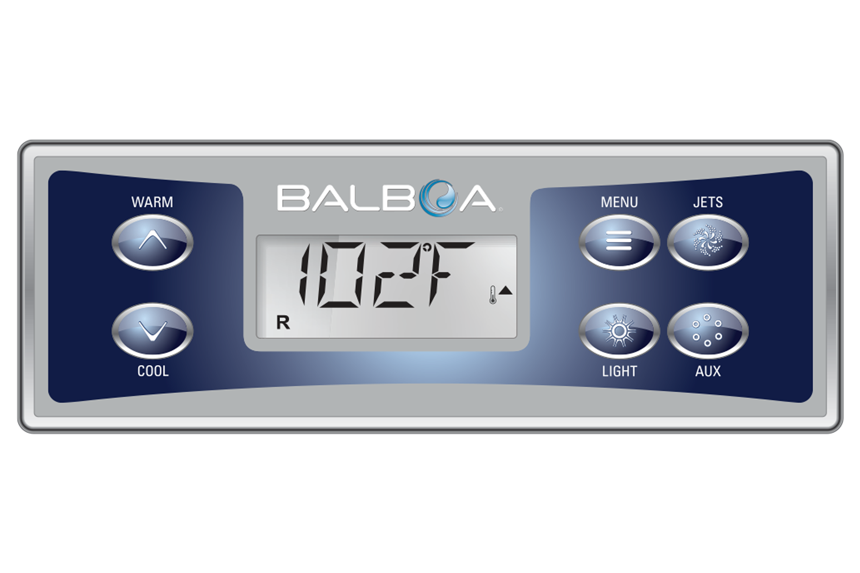 Balboa TP500 LCD 6-Button Panel PN 57237-01