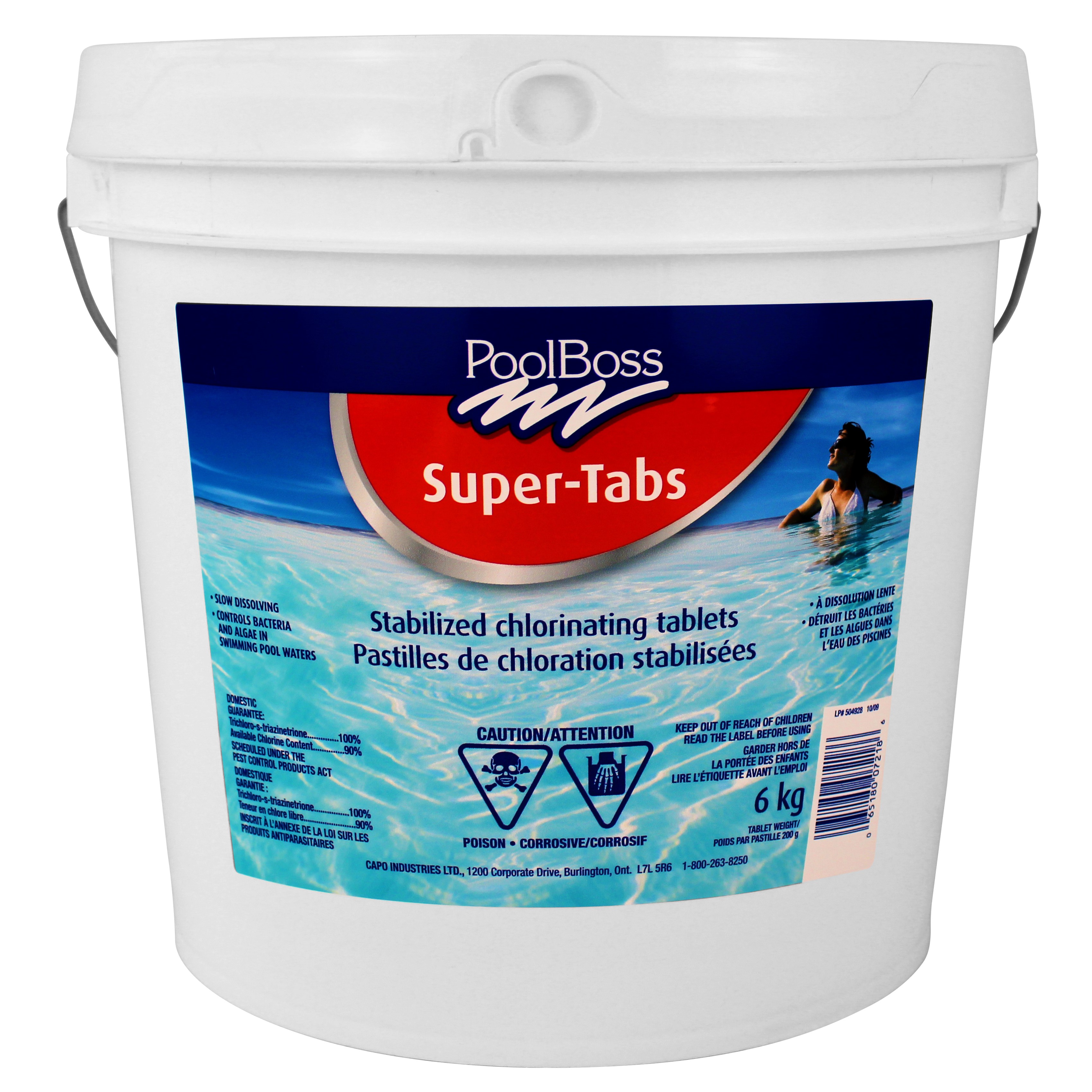 Super-Tabs - Stabilized Chlorinating Tablets - 6Kg