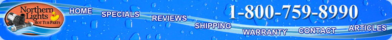 hot tub pump banner